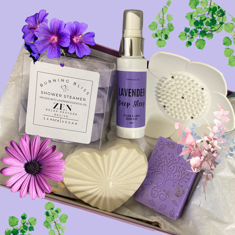 Tranquil Lavender Night-Time Essentials Gift Box
