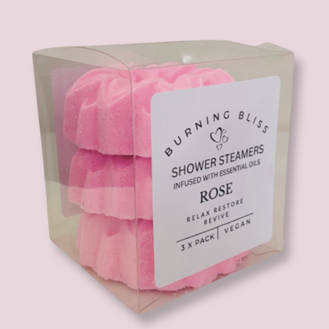 Shower Steamers | Rose | Pack of 3
