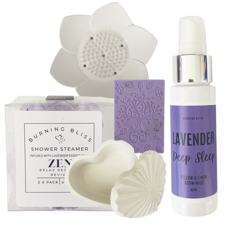 Tranquil Lavender Night-Time Essentials Gift Box