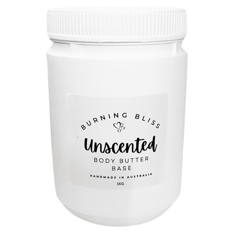 1L Unscented Whipped Body Butter Base | Wholesale
