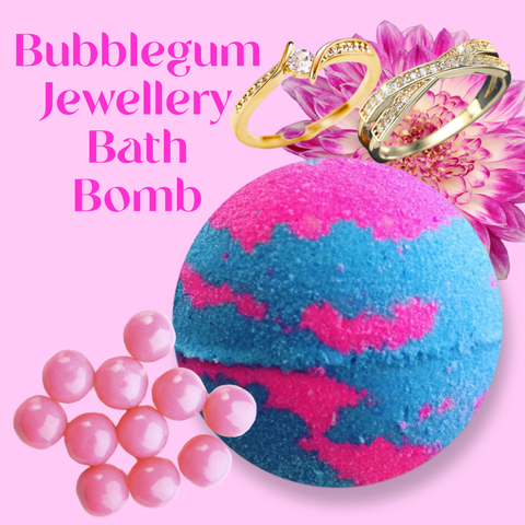 Bubblegum Jewellery Bath Bomb