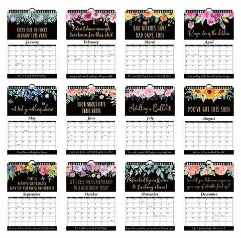 2026 Funny Swear Word Calender for Women