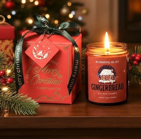 Gingerbread Christmas Soy Candle