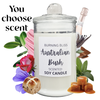 APOTHECARY JAR SOY CANDLE - YOU CHOOSE SCENT