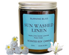 SUN WASHED LINEN SOY CANDLE