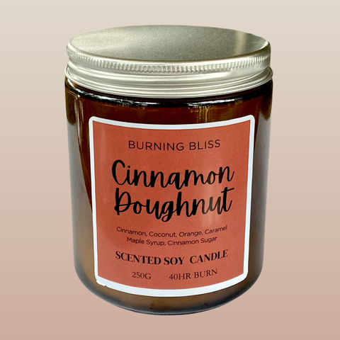 Cinnamon Doughnut Soy Candle