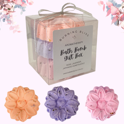 Flower Bath Bomb Gift Box