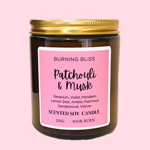 Patchouli & Musk Soy Candle