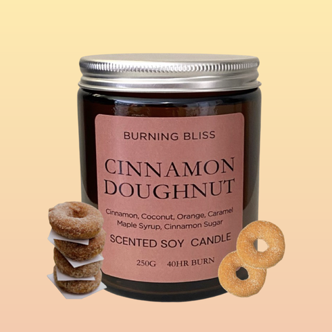 Cinnamon Doughnut Soy Candle