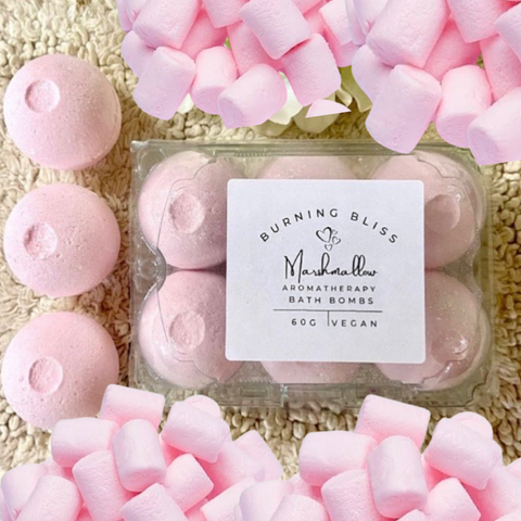 BATH BOMBS - MARSHMALLOW