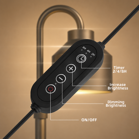 Candle Warmer Lamp Black/Gold | NEW