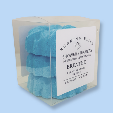 SHOWER STEAMERS PACK OF 3 - BREATHE