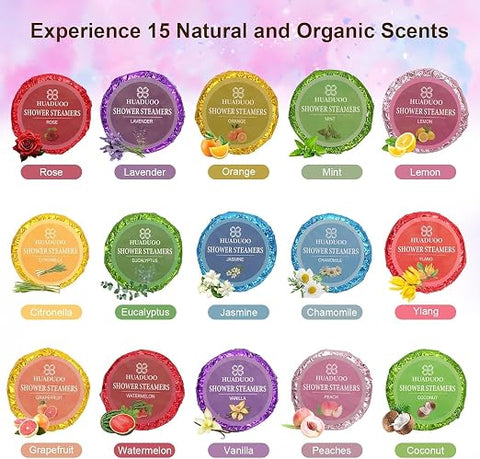 Aromatherapy Shower Steamers 30 Pack
