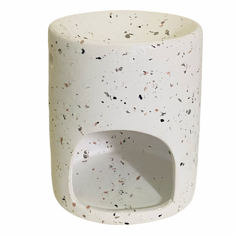 WHITE TERAZZO OIL BURNER