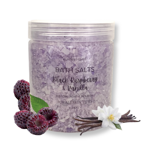 Black Raspberry & Vanilla Bath Salts