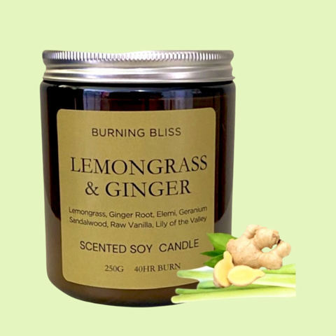 Lemongrass & Ginger Soy Candle