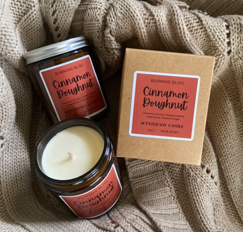 Cinnamon Doughnut Soy Candle