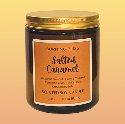 Salted Caramel Soy Candle