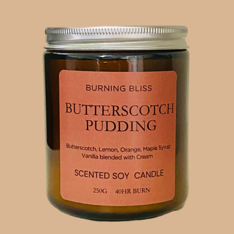 Butterscotch Pudding Soy Candle