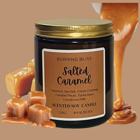 Salted Caramel Soy Candle