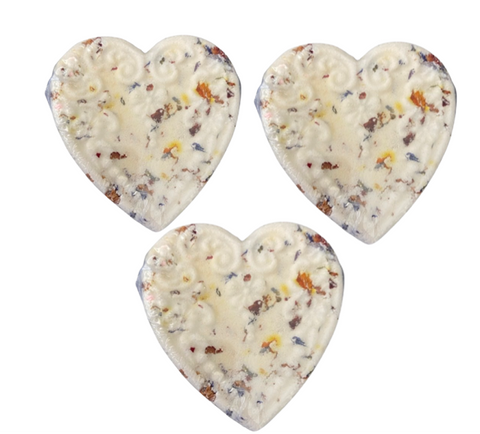 BATH BOMB - FLOWER BOMBE HEART