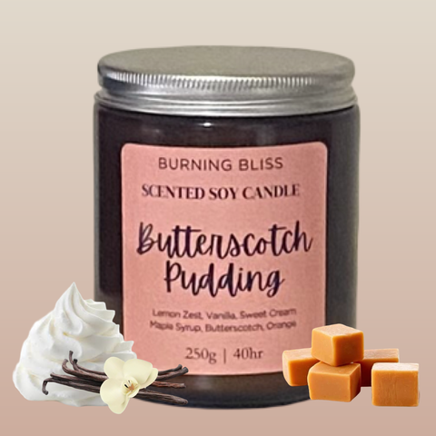 Butterscotch Pudding Soy Candle