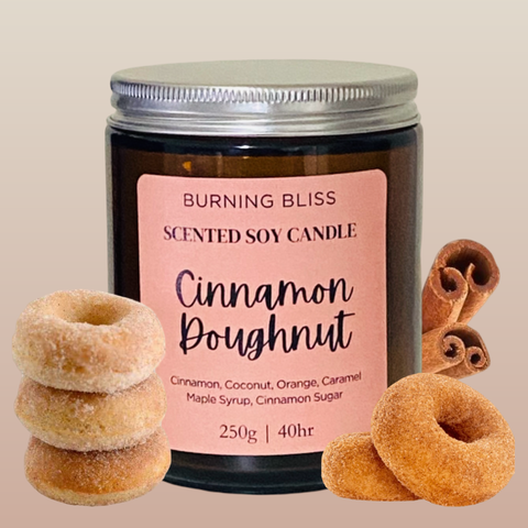 Cinnamon Doughnut Soy Candle