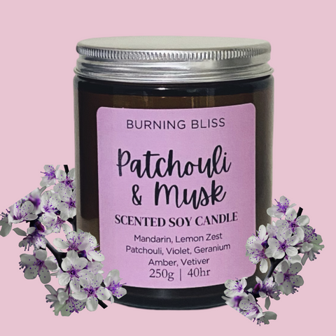 Patchouli & Musk Soy Candle