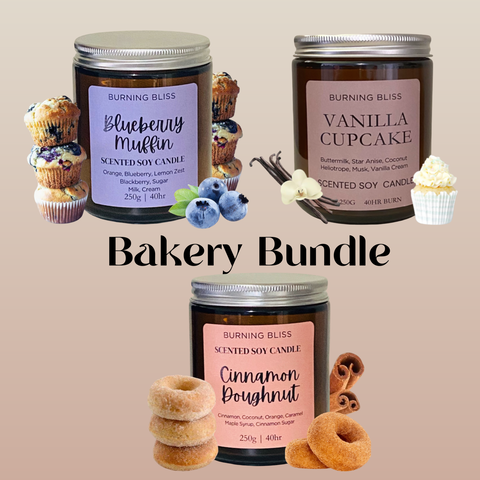 Bakery Soy Candle Bundle
