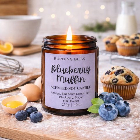 Blueberry Muffin Soy Candle