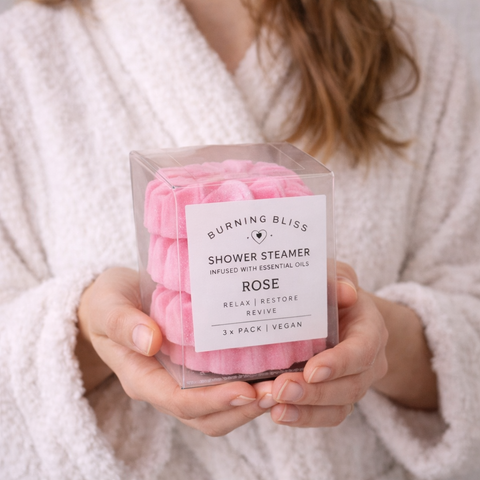 Shower Steamers | Rose | Pack of 3