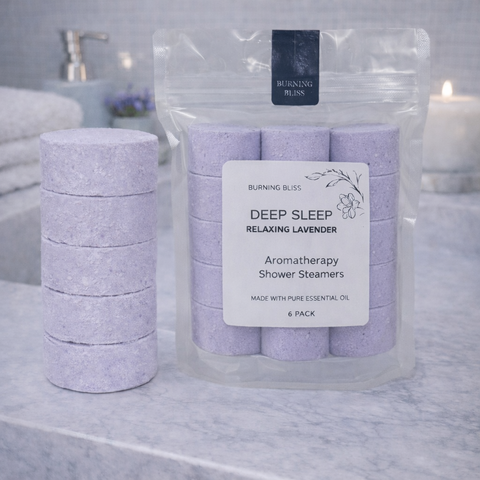 Shower Steamers | Relaxing Lavender | Pack of 6