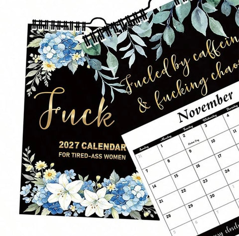 2027 Funny Swear Word Calender for Women