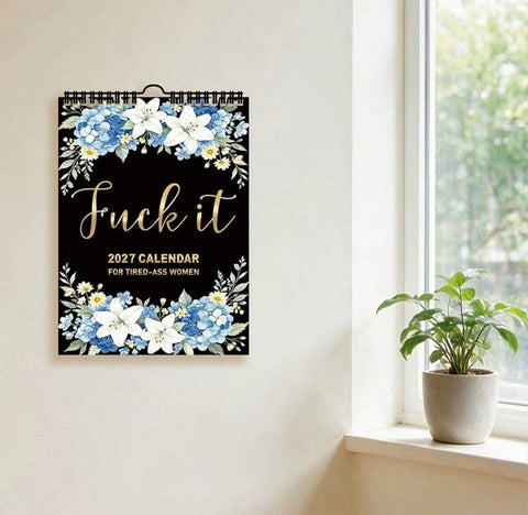 2027 Funny Swear Word Calender for Women