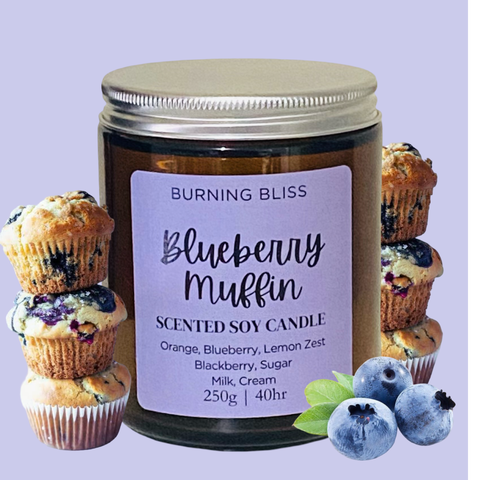Blueberry Muffin Soy Candle