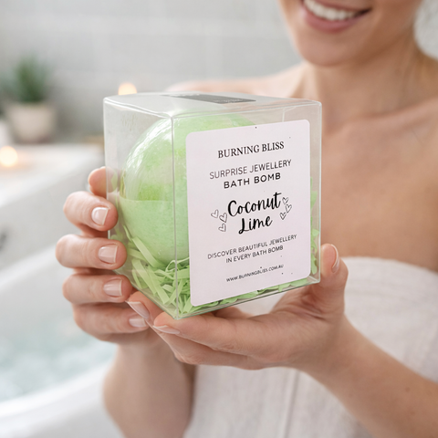 Coconut Lime Jewellery Bath Bomb