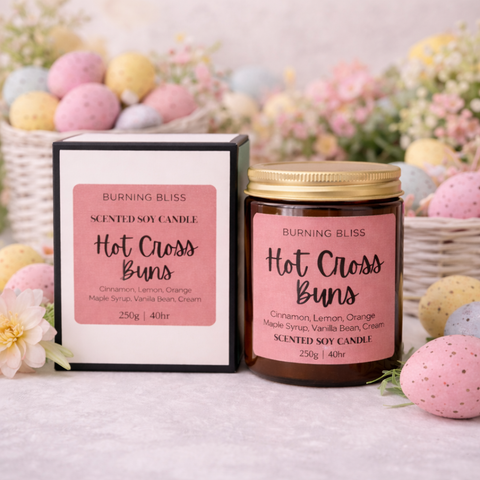 Hot Cross Buns Scented Soy Candle