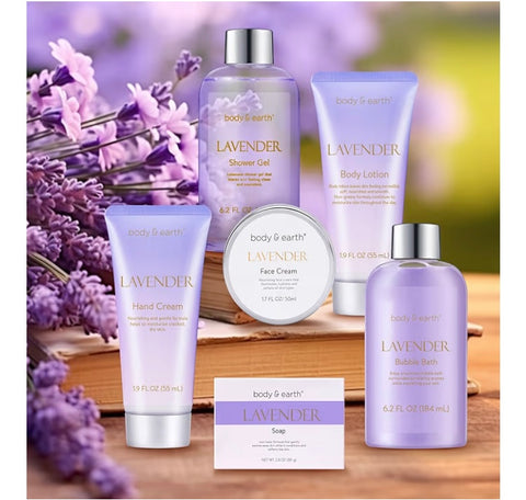 Body & Earth Lavender Gift Pack