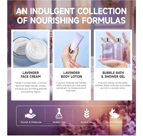 Body & Earth Lavender Gift Pack
