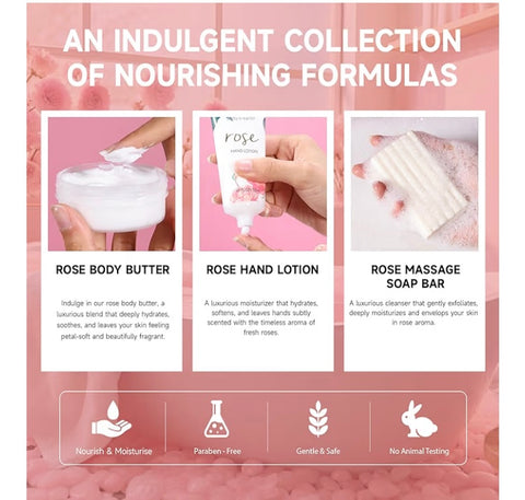 Body & Earth Rose Luxury Gift Box