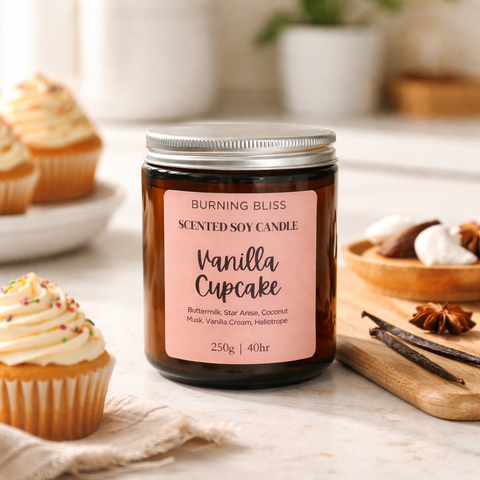 Vanilla Cupcake Soy Candle