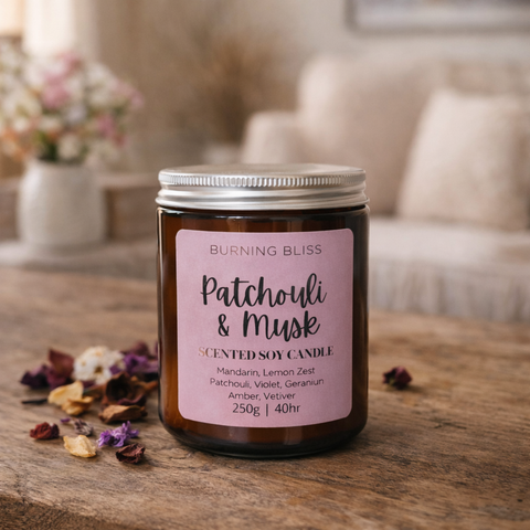Patchouli & Musk Soy Candle