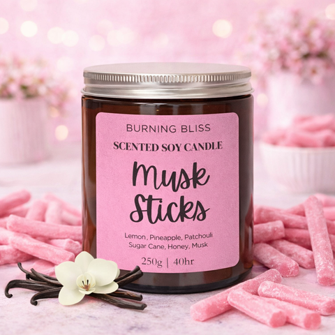 Musk Sticks Soy Candle