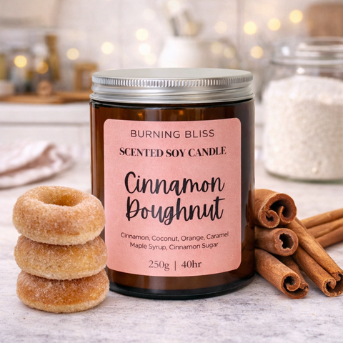 Cinnamon Doughnut Soy Candle