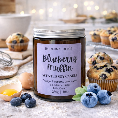 Blueberry Muffin Soy Candle