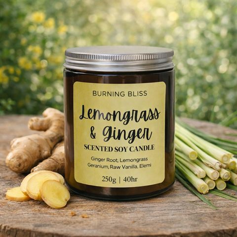 Lemongrass & Ginger Soy Candle