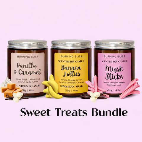 Sweet Treats Soy Candle Bundle
