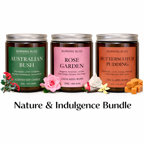 Nature & Indulgence Soy Candle Bundle