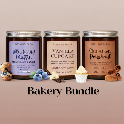 Bakery Soy Candle Bundle