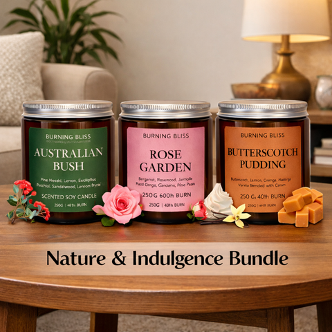 Nature & Indulgence Soy Candle Bundle